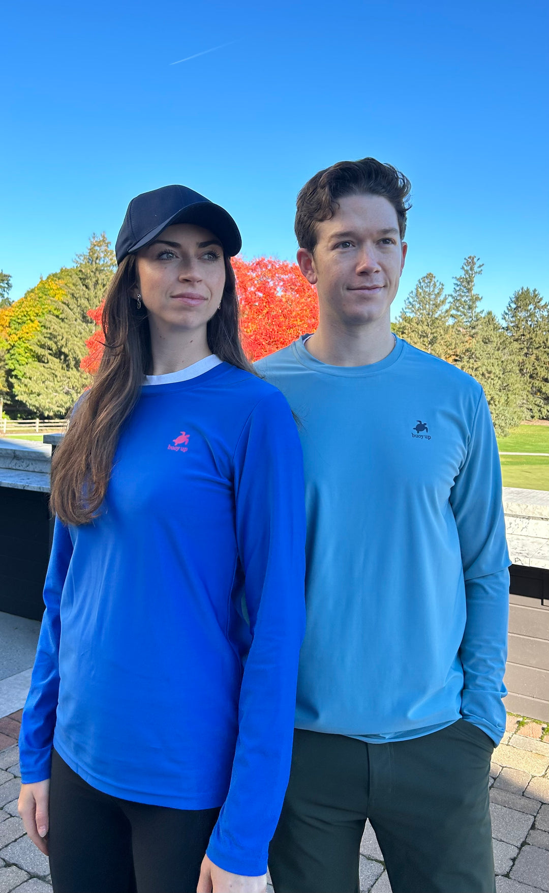 Women’s Buoy Up Recycled Long Sleeve UPF t-Shirt,Royal Blue