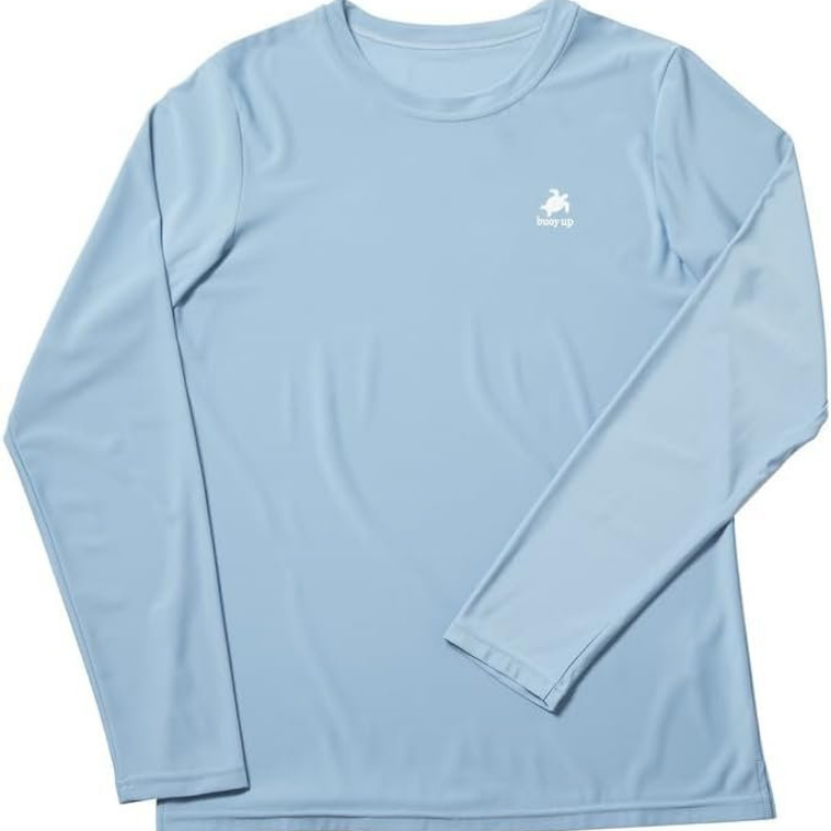 Women’s Buoy Up Recycled Long Sleeve UPF t-Shirt, Cactus Blue