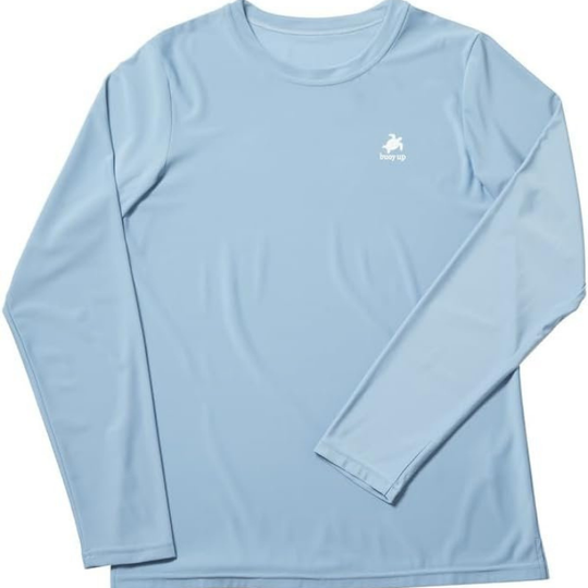 Women’s Buoy Up Recycled Long Sleeve UPF t-Shirt, Cactus Blue