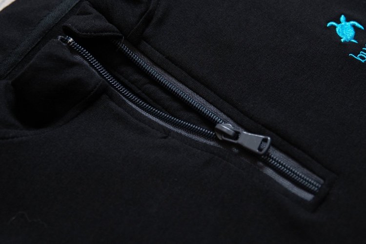 Men’s Bamboo Performance Pullover, Black