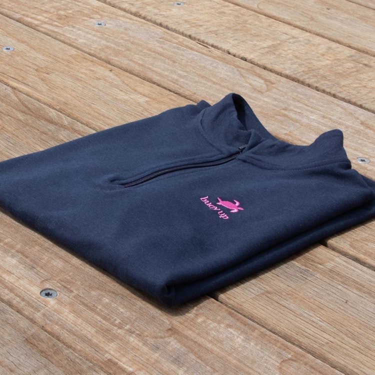 Women’s Bamboo Performance Pullover, Navy