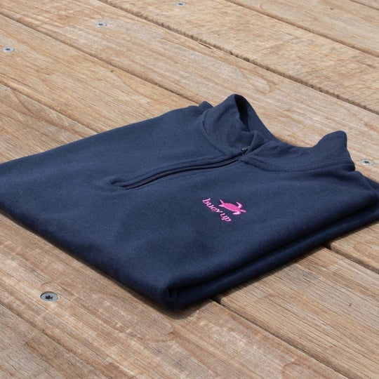 Women’s Bamboo Performance Pullover, Navy