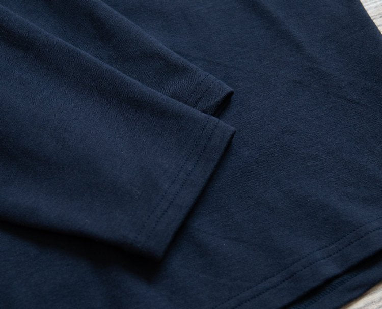 Men’s Bamboo Performance Pullover, Navy